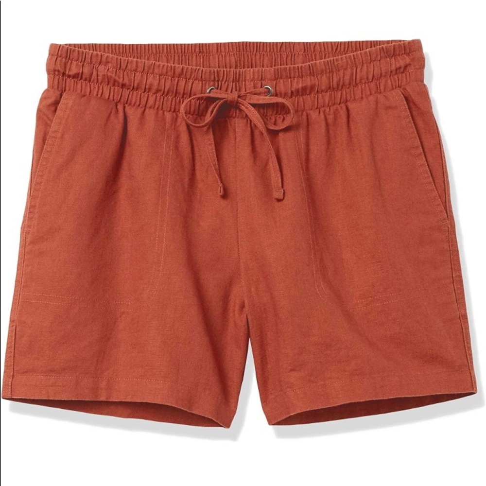 Amazon Essentials Women's 5" Inseam Drawstring Linen Blend - Picture 5 of 9